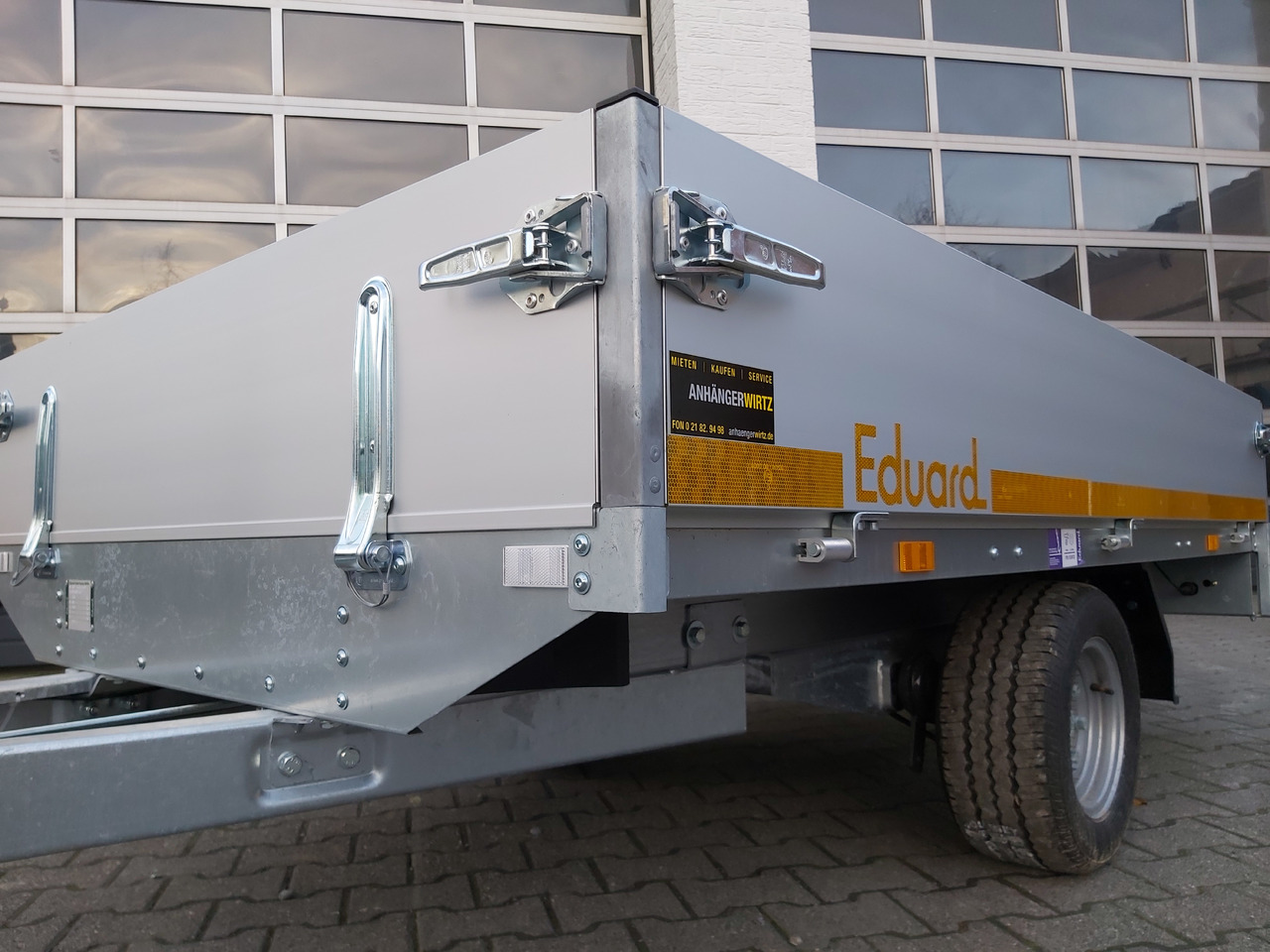 Hochlader light 2514 250x145x30cm Lfh 56cm (S) 1500kg online Aktion - Auto järelhaagis: pilt 5 Hochlader light 2514 250x145x30cm Lfh 56cm (S) 1500kg online Aktion - Auto järelhaagis: pilt 5