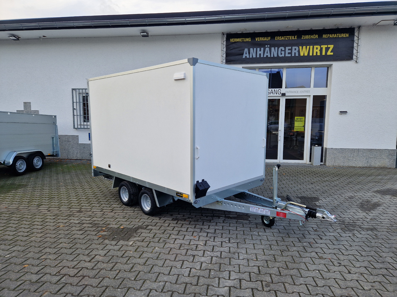 Furgoonjärelhaagis Kargo Koffer Hochlader FC2730HTD 305x180x180cm Stützen 10" (M) 2700kg 100km/H: pilt 8