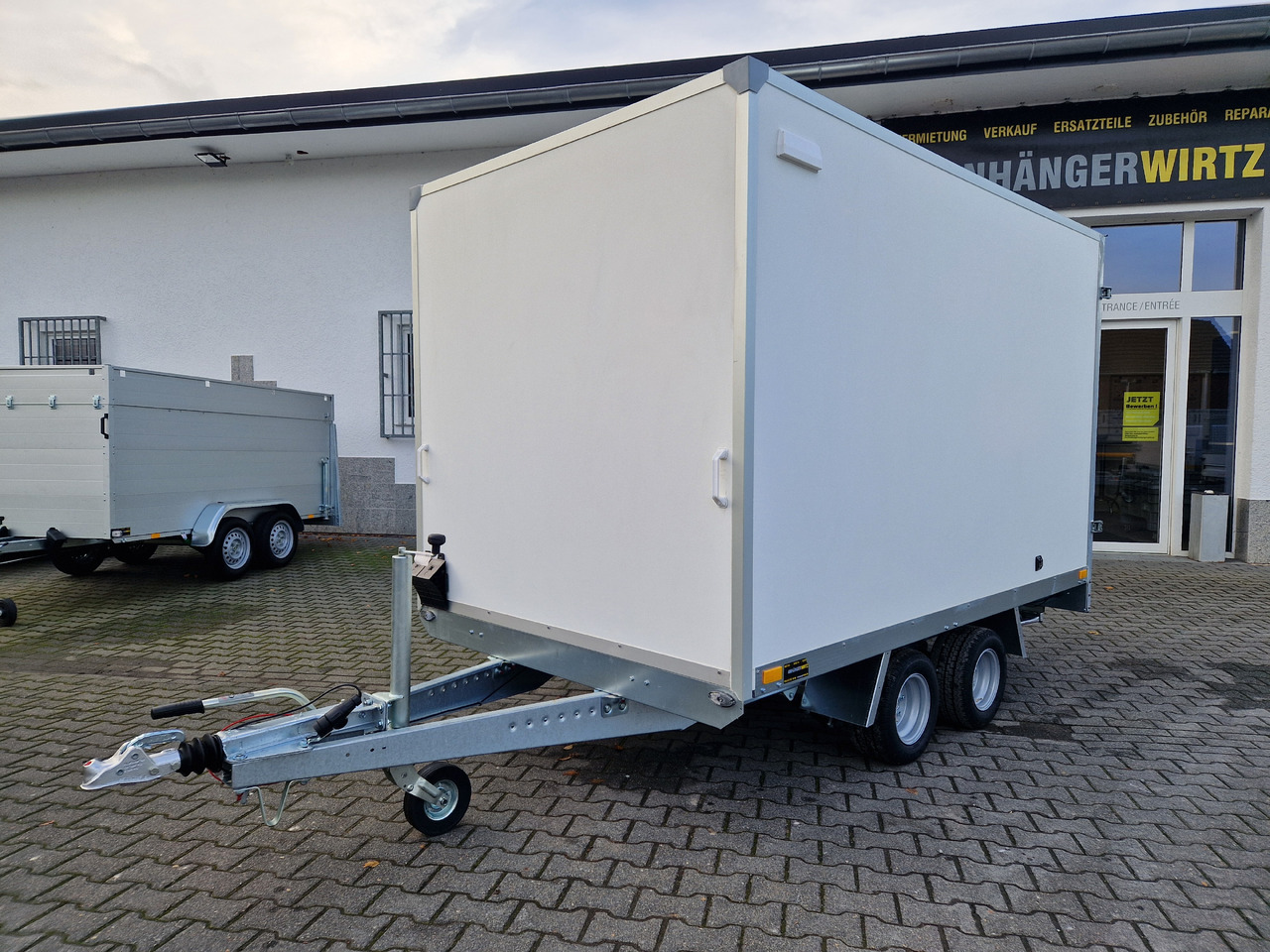 Furgoonjärelhaagis Kargo Koffer Hochlader FC2730HTD 305x180x180cm Stützen 10" (M) 2700kg 100km/H: pilt 6