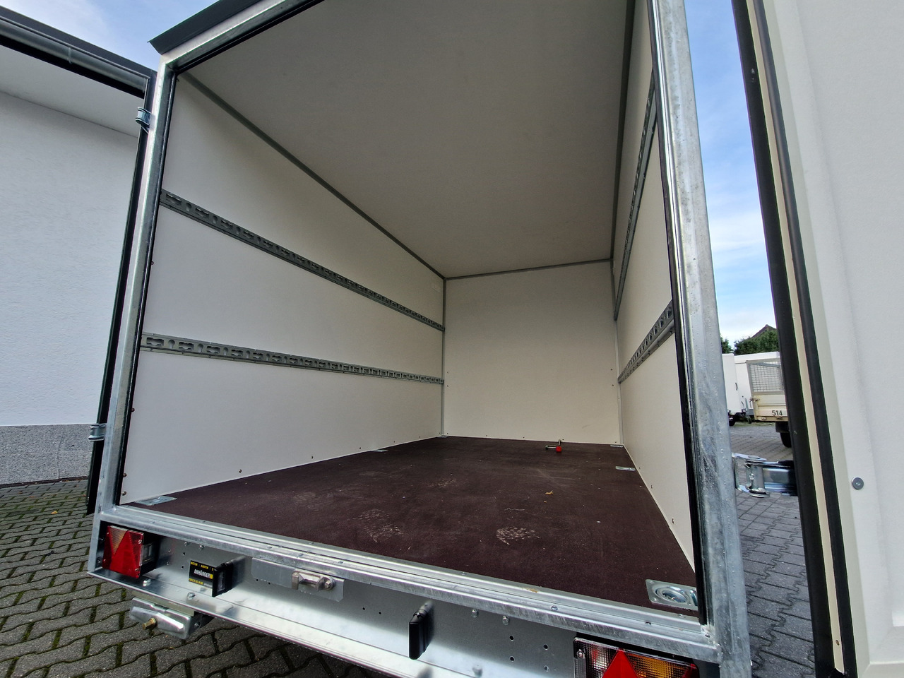 Furgoonjärelhaagis Kargo Koffer Hochlader FC2730HTD 305x180x180cm Stützen 10" (M) 2700kg 100km/H: pilt 11