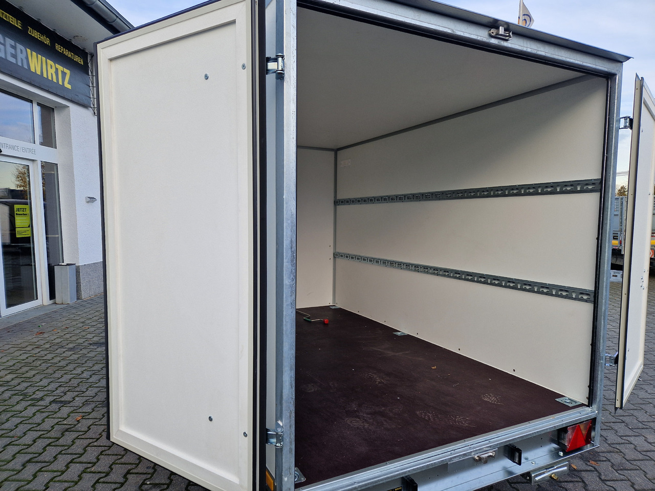 Furgoonjärelhaagis Kargo Koffer Hochlader FC2730HTD 305x180x180cm Stützen 10" (M) 2700kg 100km/H: pilt 13