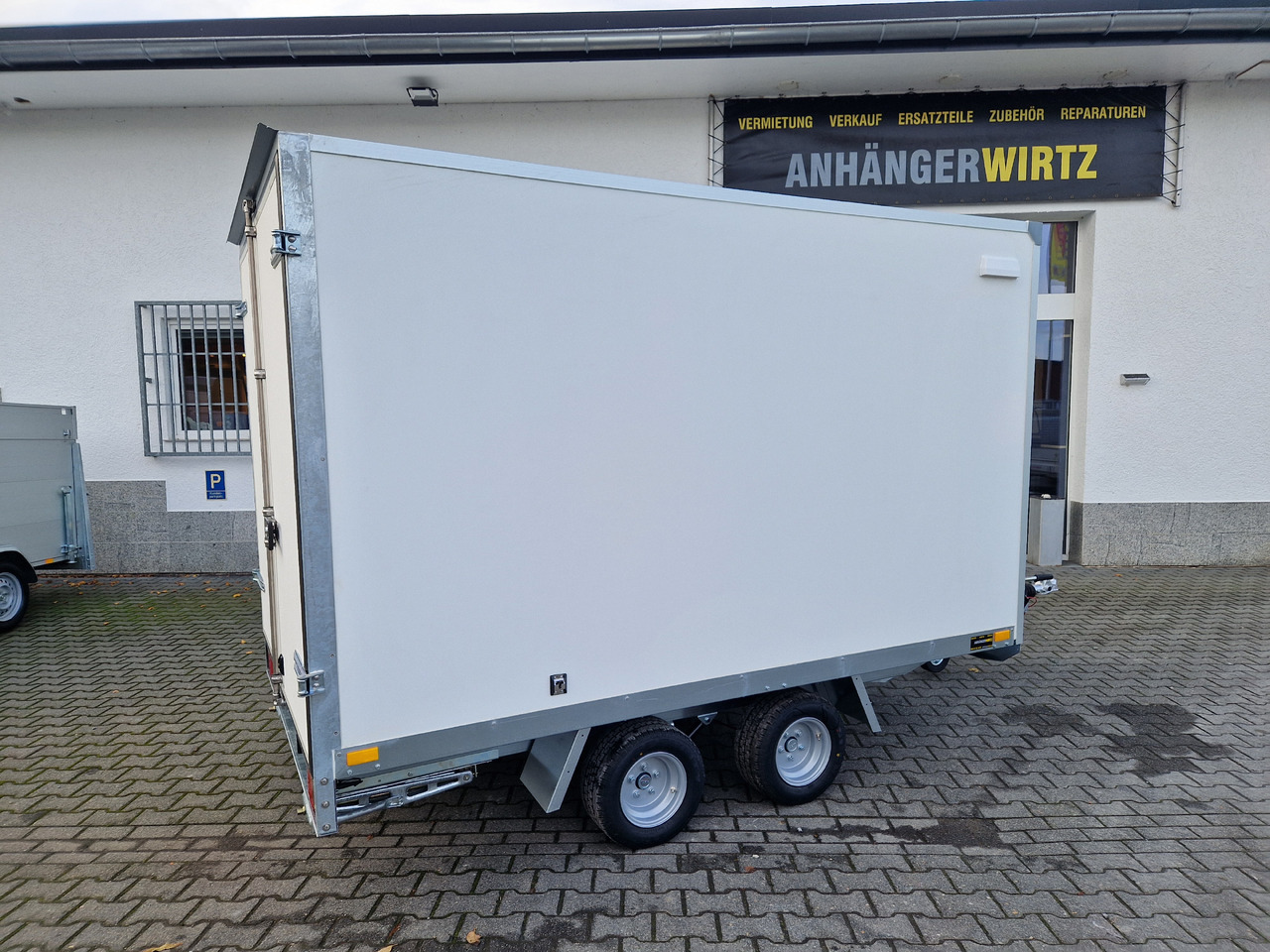 Furgoonjärelhaagis Kargo Koffer Hochlader FC2730HTD 305x180x180cm Stützen 10" (M) 2700kg 100km/H: pilt 9