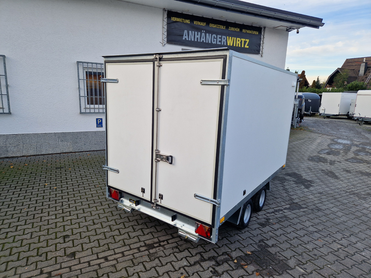Furgoonjärelhaagis Kargo Koffer Hochlader FC2730HTD 305x180x180cm Stützen 10" (M) 2700kg 100km/H: pilt 14