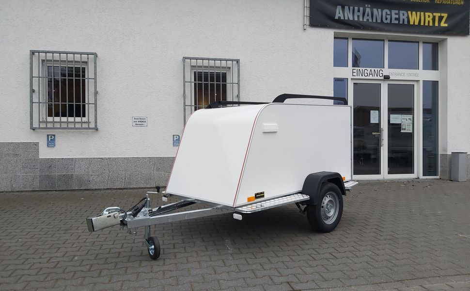 Kofferanhänger TF3 S Mini 205x110x90cm Reling (XS) 750kg 100km/H - Furgoonjärelhaagis: pilt 1 Kofferanhänger TF3 S Mini 205x110x90cm Reling (XS) 750kg 100km/H - Furgoonjärelhaagis: pilt 1