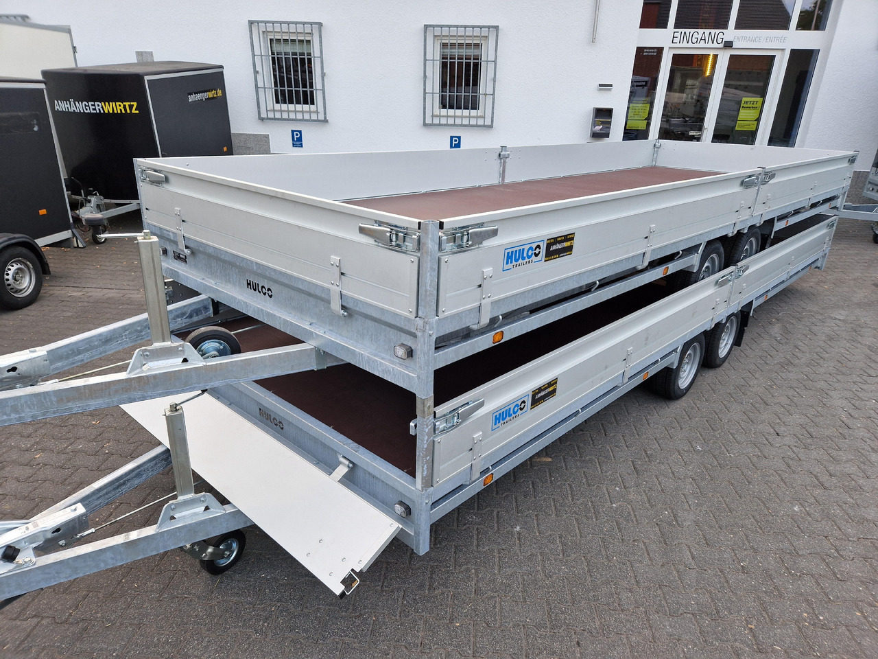 MEDAX - 2 3000 611x203x30cm 12" niedrig Fahrgestell (XXXL) 3000kg - Platvormhaagis/ Madelhaagis: pilt 3 MEDAX - 2 3000 611x203x30cm 12" niedrig Fahrgestell (XXXL) 3000kg - Platvormhaagis/ Madelhaagis: pilt 3
