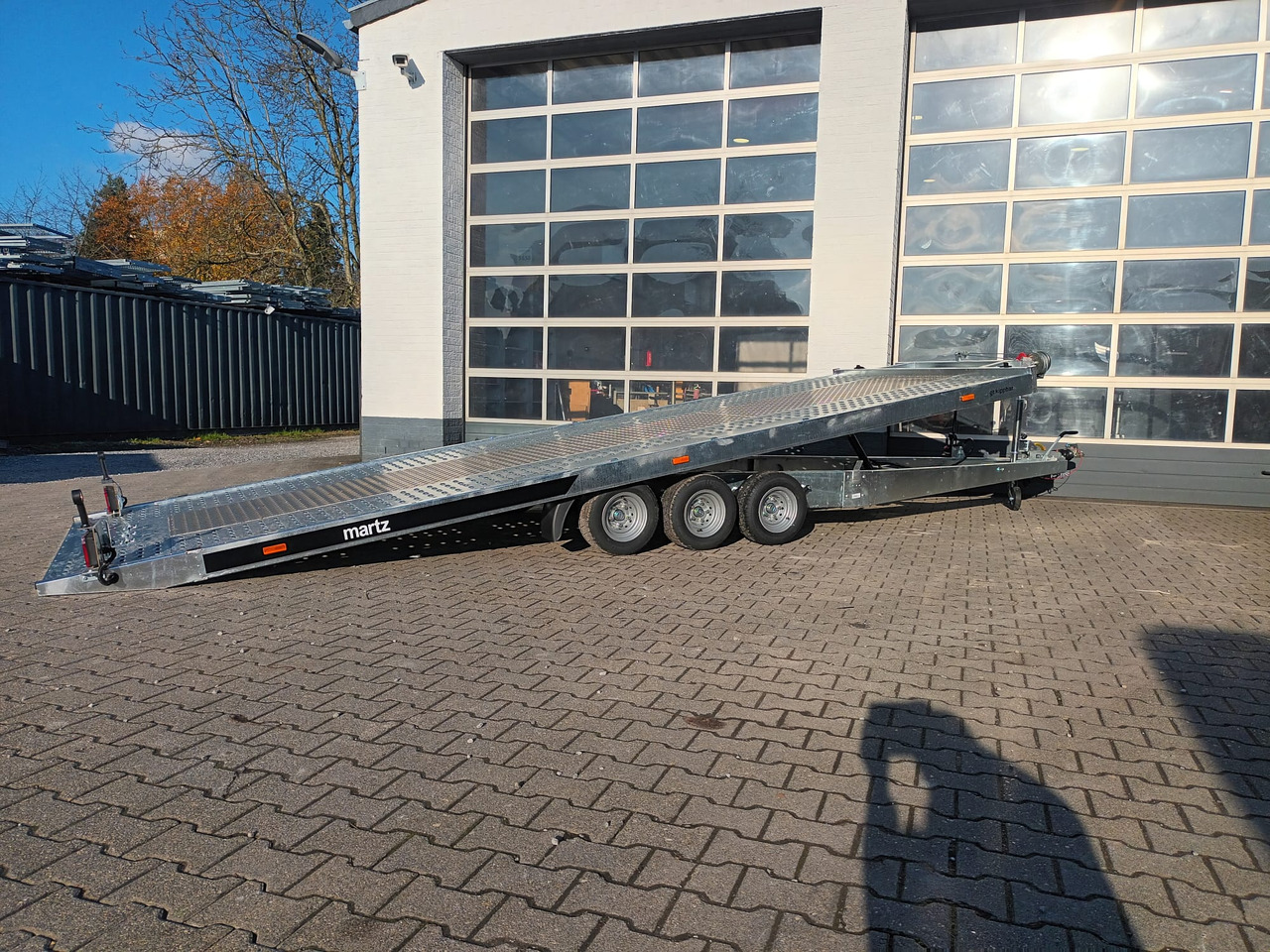 Martz Cartrailer GT KIPP 580/3 3,5T 580x215cm Profi Lohr Stahl & Aluboden Tridem 10" 3500kg 100km/H - Treiler järelhaagis: pilt 1 Martz Cartrailer GT KIPP 580/3 3,5T 580x215cm Profi Lohr Stahl & Aluboden Tridem 10" 3500kg 100km/H - Treiler järelhaagis: pilt 1
