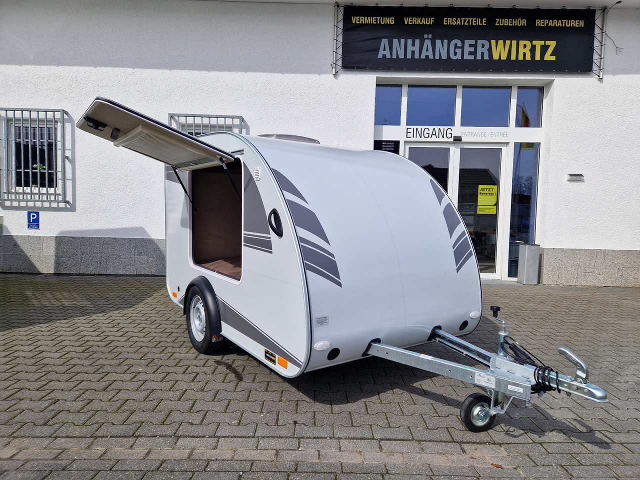 Mini Camper Mini Tommy TMC25 Basic 252x140x121cm 100 km/H 750kg ungebremst Januar AKTION - Haagissuvila: pilt 2 Mini Camper Mini Tommy TMC25 Basic 252x140x121cm 100 km/H 750kg ungebremst Januar AKTION - Haagissuvila: pilt 2