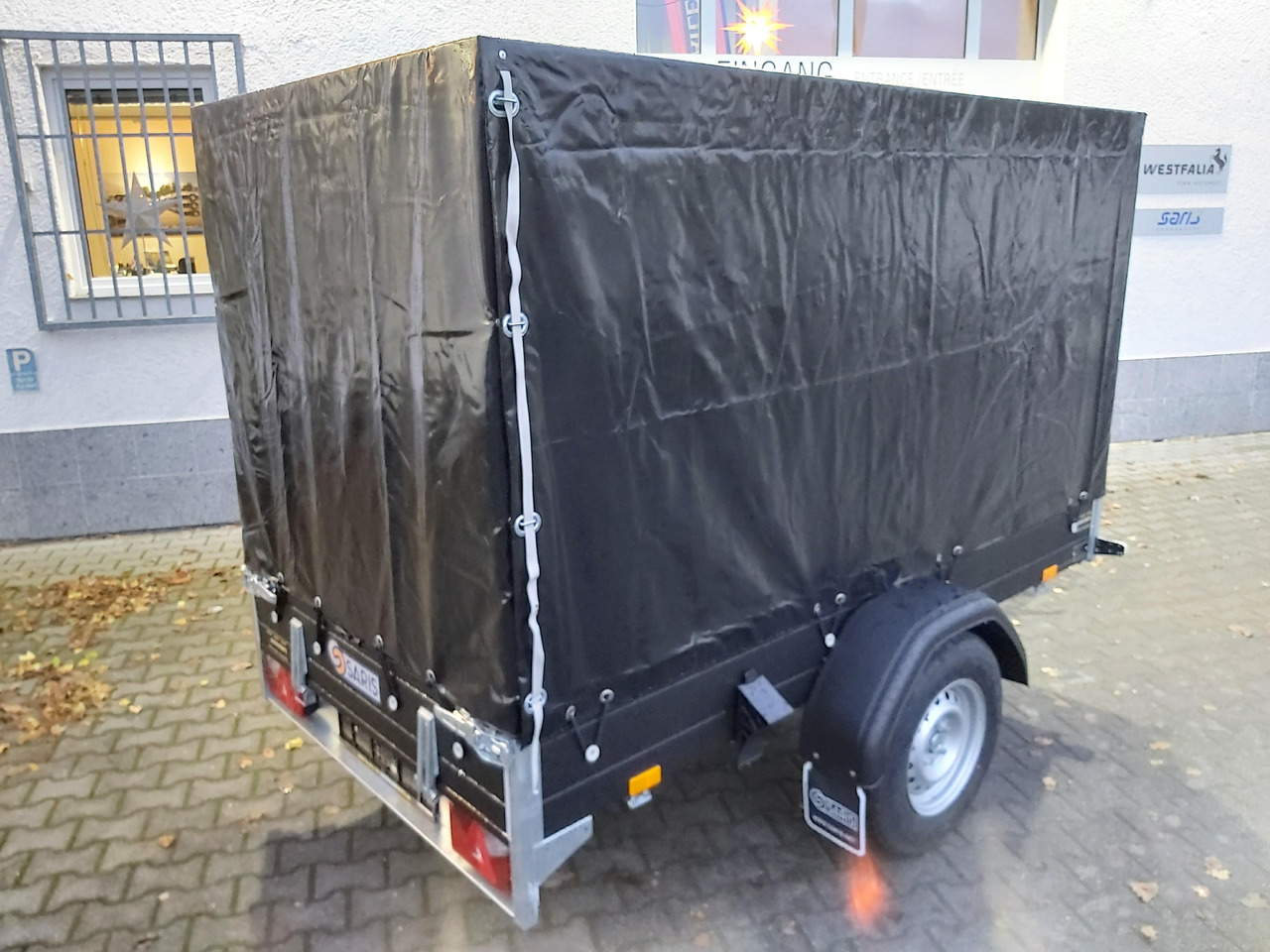 Saris Anhänger DV135 McAlu Pro MP 255x133x150cm Hochplane black (S)1350kg black deal Januar Aktio - Auto järelhaagis: pilt 4 Saris Anhänger DV135 McAlu Pro MP 255x133x150cm Hochplane black (S)1350kg black deal Januar Aktio - Auto järelhaagis: pilt 4