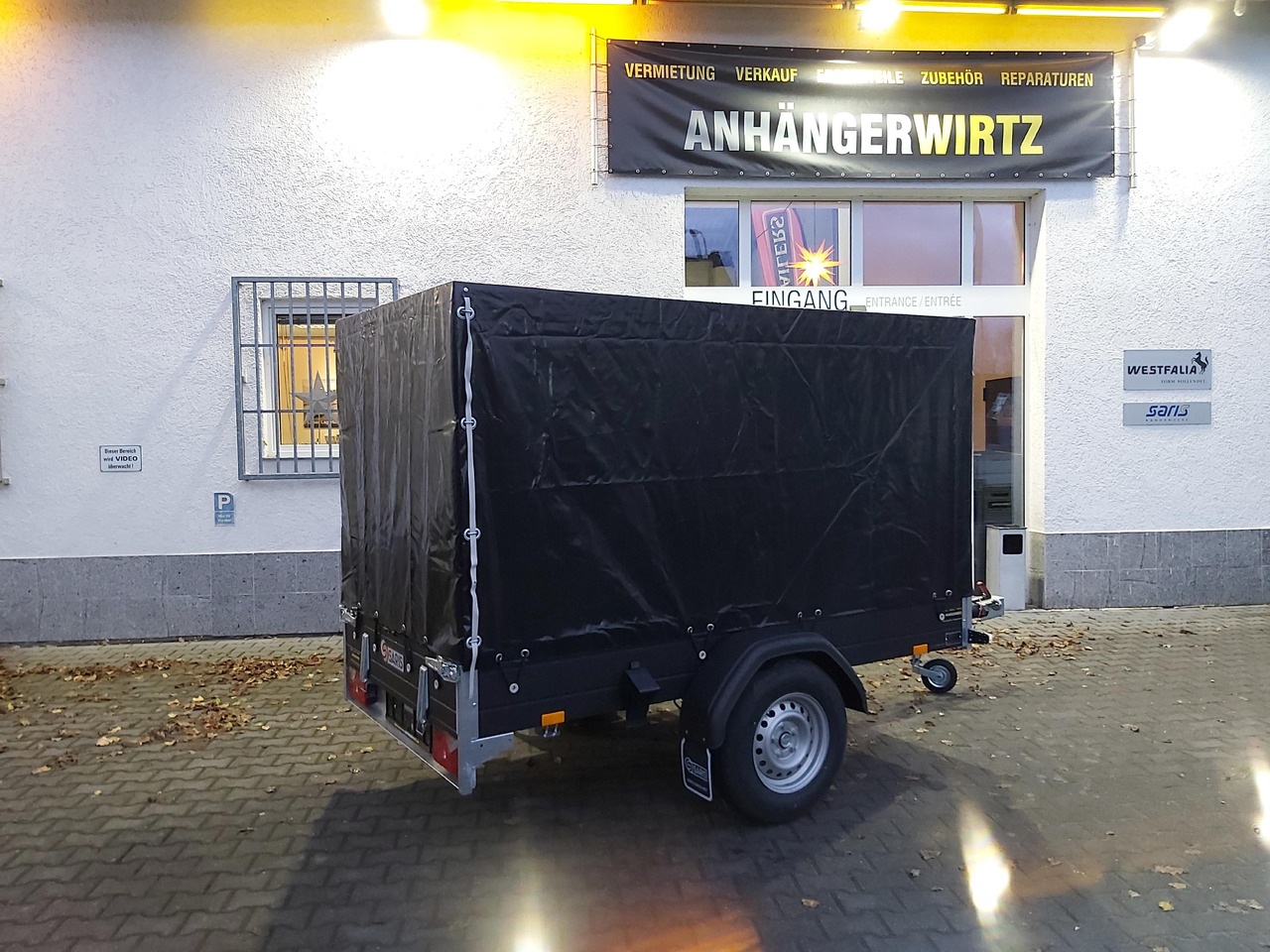 Saris Anhänger DV135 McAlu Pro MP 255x133x150cm Hochplane black (S)1350kg black deal Januar Aktio - Auto järelhaagis: pilt 3 Saris Anhänger DV135 McAlu Pro MP 255x133x150cm Hochplane black (S)1350kg black deal Januar Aktio - Auto järelhaagis: pilt 3