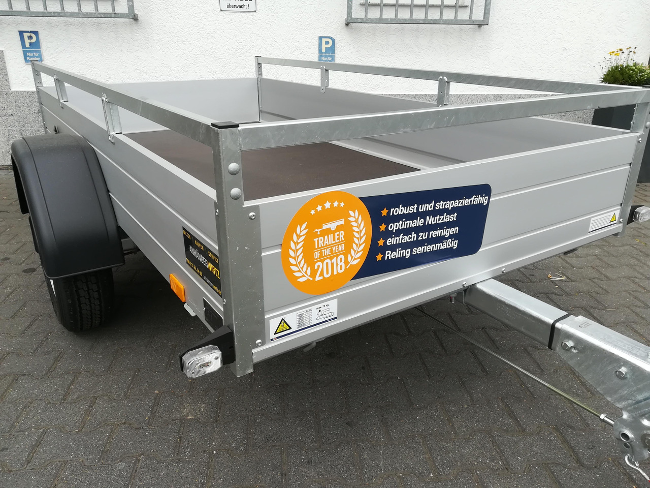 Saris Anhänger DV135 McAlu Pro MP 255x133x43cm (S) 1350kg Online Aktion Modell 2024 - Auto järelhaagis: pilt 5 Saris Anhänger DV135 McAlu Pro MP 255x133x43cm (S) 1350kg Online Aktion Modell 2024 - Auto järelhaagis: pilt 5