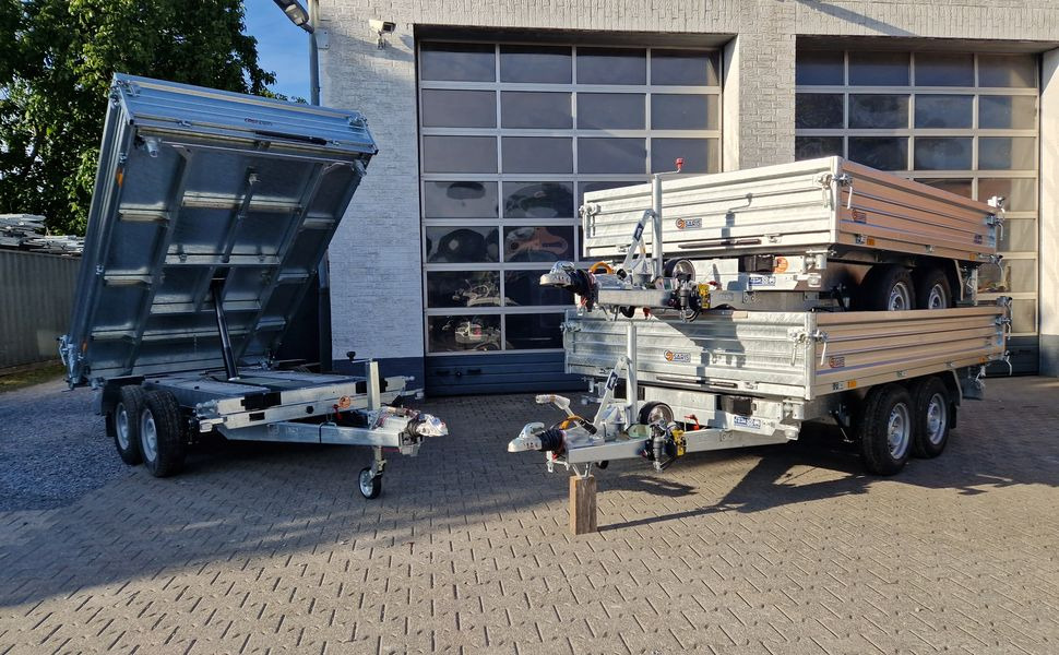 Saris Kipper 3 SKS 360 176 40cm Stahlwände HD elektro Notpumpe Alurampen Stützen 3500kg 100km/H - Kalluri järelhaagis: pilt 1 Saris Kipper 3 SKS 360 176 40cm Stahlwände HD elektro Notpumpe Alurampen Stützen 3500kg 100km/H - Kalluri järelhaagis: pilt 1