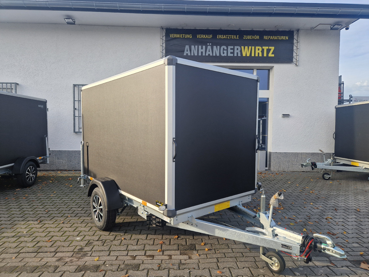 Variant C1315 C2 Edition black 258x148x157cm Alufelgen darkline 1350kg 100km/H 2024 black deal - Furgoonjärelhaagis: pilt 5 Variant C1315 C2 Edition black 258x148x157cm Alufelgen darkline 1350kg 100km/H 2024 black deal - Furgoonjärelhaagis: pilt 5