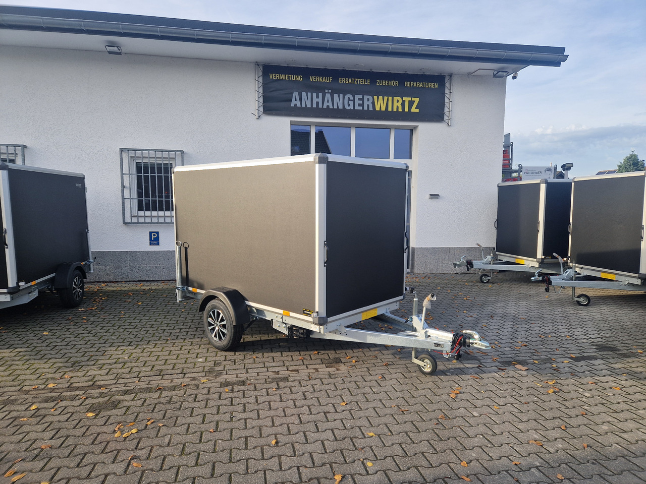 Variant C1315 C2 Edition black 258x148x157cm Alufelgen darkline 1350kg 100km/H 2024 black deal - Furgoonjärelhaagis: pilt 4 Variant C1315 C2 Edition black 258x148x157cm Alufelgen darkline 1350kg 100km/H 2024 black deal - Furgoonjärelhaagis: pilt 4