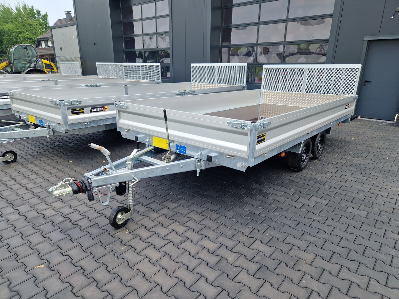 Variant Maschinentransporter 3542 UX Maxi Load Tandem Parabelfeder LED Felgen black 3500kg - Ehitustehnika haagis: pilt 2 Variant Maschinentransporter 3542 UX Maxi Load Tandem Parabelfeder LED Felgen black 3500kg - Ehitustehnika haagis: pilt 2