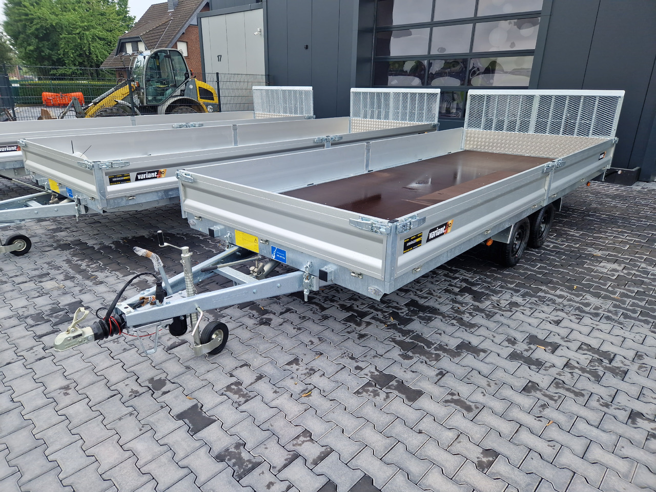 Variant Maschinentransporter 3552 UX Maxi Load 520x210x30cm Tandem Parabelfederung LED 3500kg - Ehitustehnika haagis: pilt 1 Variant Maschinentransporter 3552 UX Maxi Load 520x210x30cm Tandem Parabelfederung LED 3500kg - Ehitustehnika haagis: pilt 1