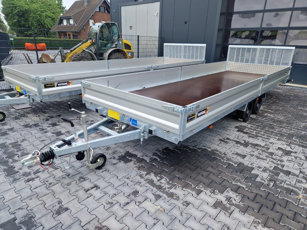 Variant Maschinentransporter 3562 UX Maxi Load 620x210x30cm LED Felgen black 3500kg 2025 - Ehitustehnika haagis: pilt 1 Variant Maschinentransporter 3562 UX Maxi Load 620x210x30cm LED Felgen black 3500kg 2025 - Ehitustehnika haagis: pilt 1