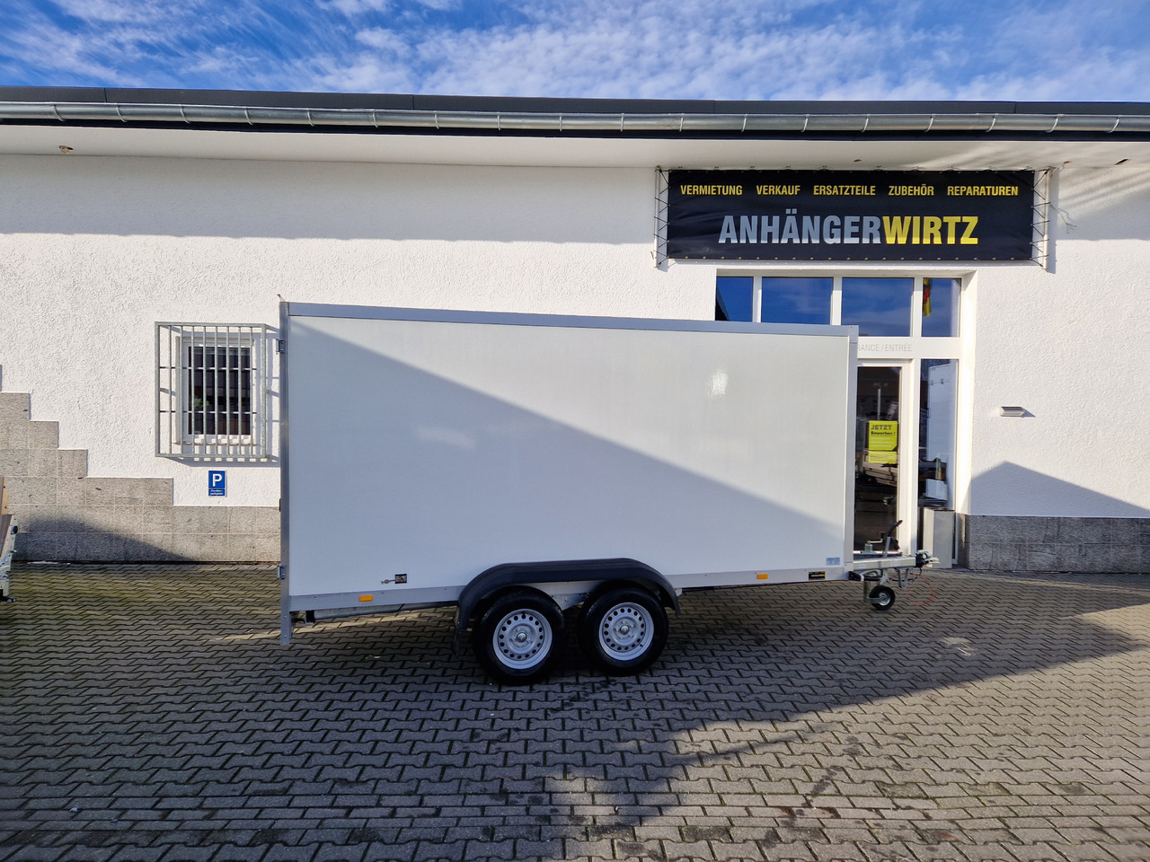 WM Meyer Koffer AZ 2040/151 S35 401x151x185cm (XL) 2000kg - Furgoonjärelhaagis: pilt 3 WM Meyer Koffer AZ 2040/151 S35 401x151x185cm (XL) 2000kg - Furgoonjärelhaagis: pilt 3