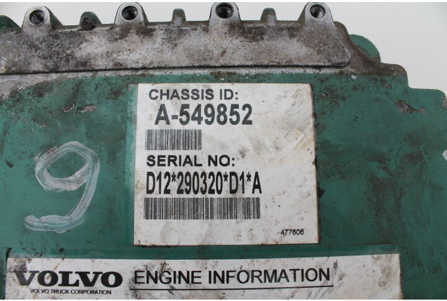 Volvo A-549852 - Mootori juhtimisseade: pilt 1 Volvo A-549852 - Mootori juhtimisseade: pilt 1