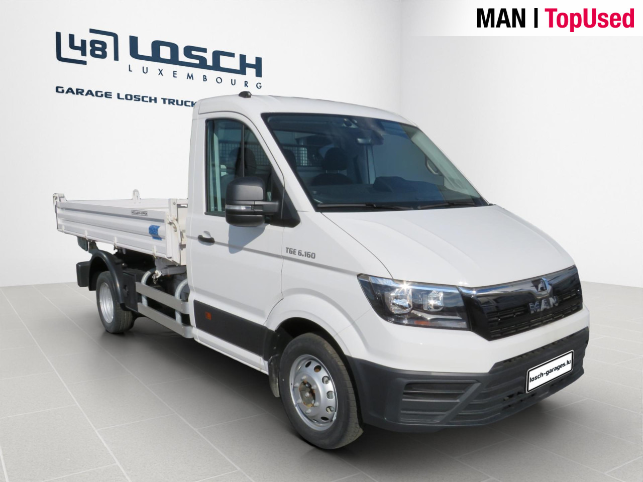 MAN TGE 6.160 4X2 L3 SB EK Meiller-DSK RWD Klima AHK - Tarbesõiduk kallur: pilt 3 MAN TGE 6.160 4X2 L3 SB EK Meiller-DSK RWD Klima AHK - Tarbesõiduk kallur: pilt 3