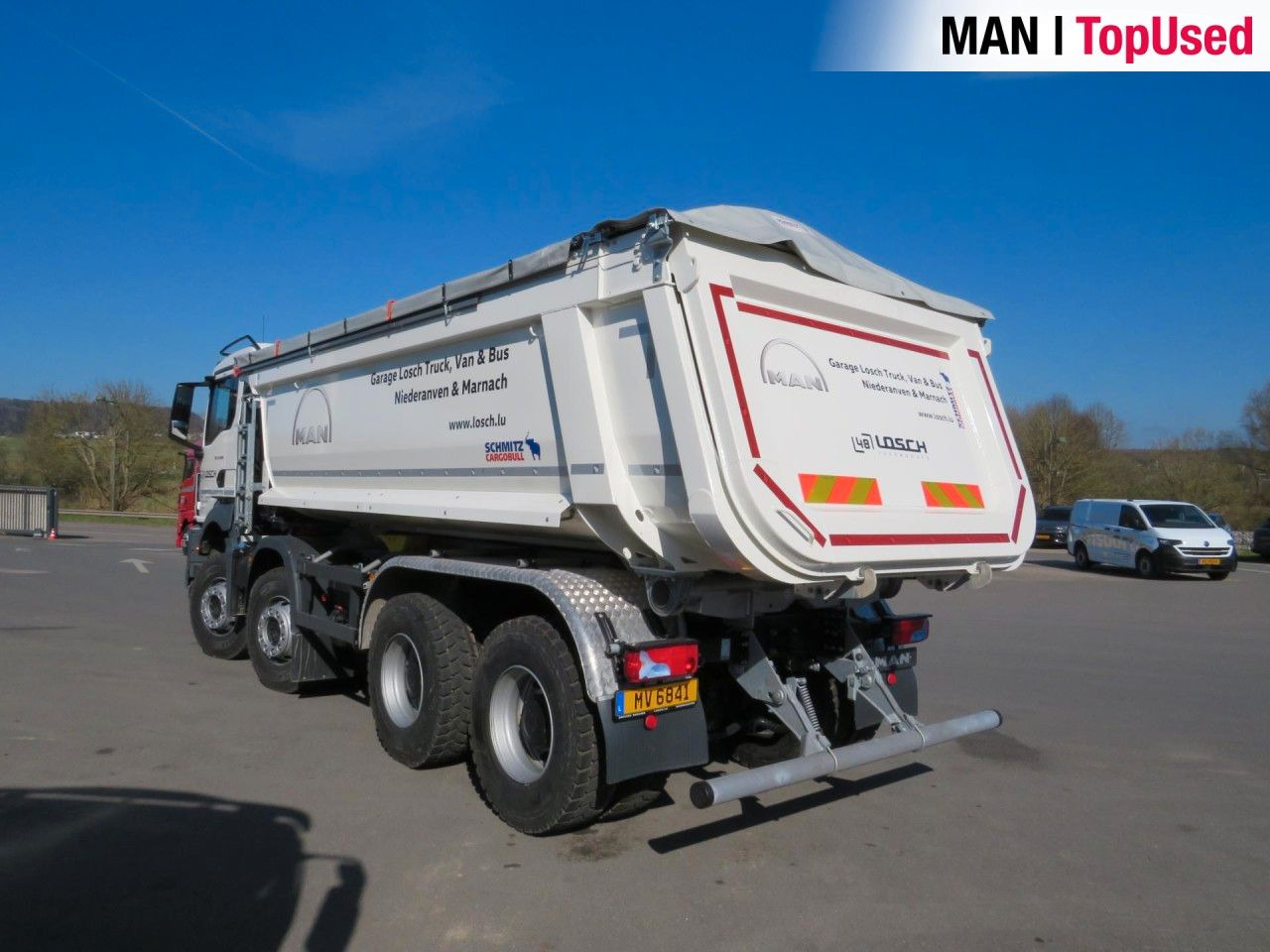 MAN TGS 41.480 8x4 BB CH Schmitz Muldenkipper - Nöörtõstukiga veoauto: pilt 3 MAN TGS 41.480 8x4 BB CH Schmitz Muldenkipper - Nöörtõstukiga veoauto: pilt 3
