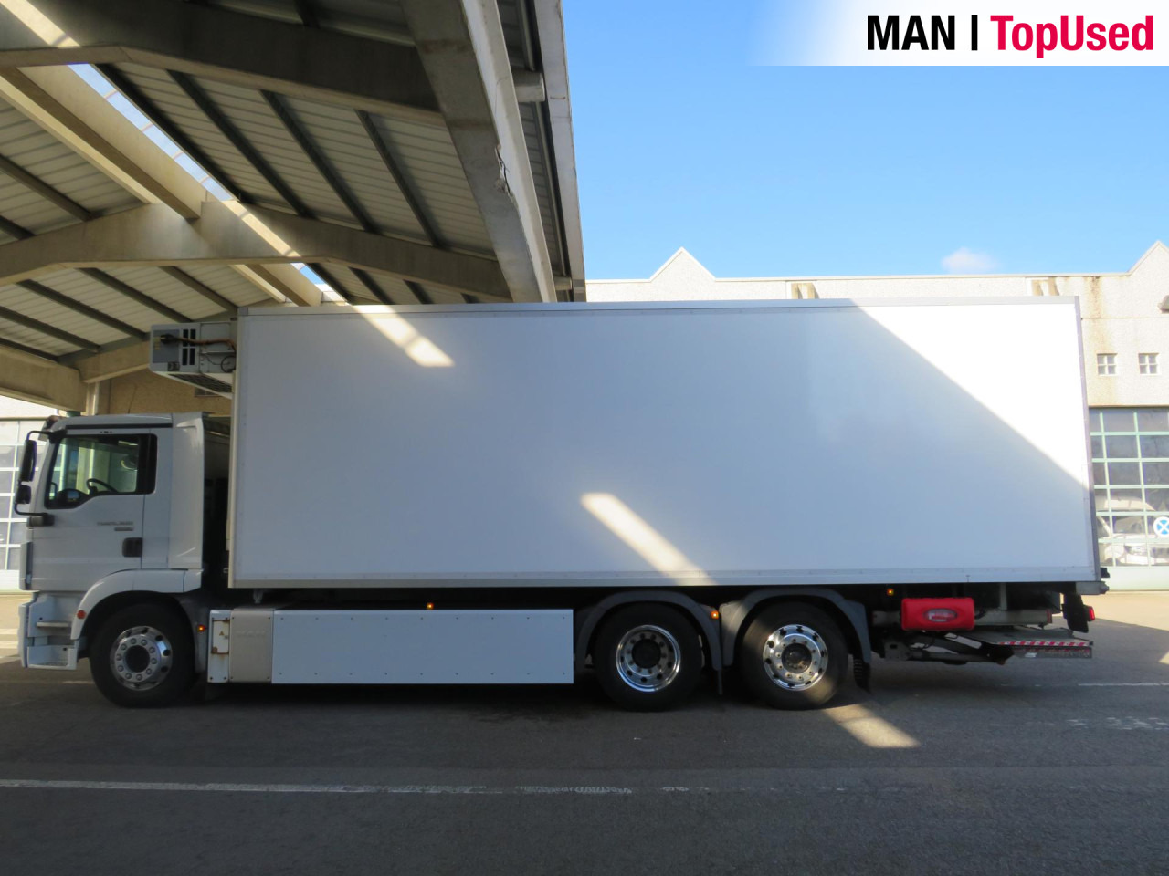 Külmutiga veoauto, Elektriveok MAN eTGM 26.360 E 6X2-4 LL Kühlkoffer Klima Luftfeder: pilt 10