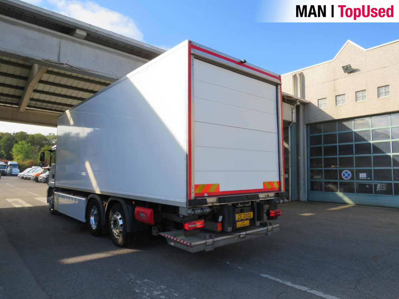 Külmutiga veoauto, Elektriveok MAN eTGM 26.360 E 6X2-4 LL Kühlkoffer Klima Luftfeder: pilt 11