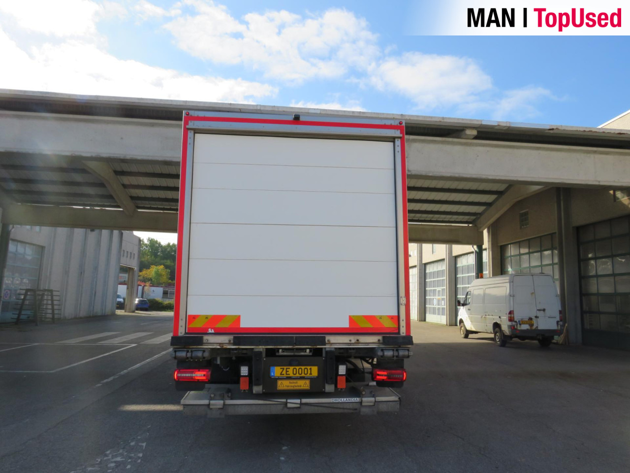 Külmutiga veoauto, Elektriveok MAN eTGM 26.360 E 6X2-4 LL Kühlkoffer Klima Luftfeder: pilt 12