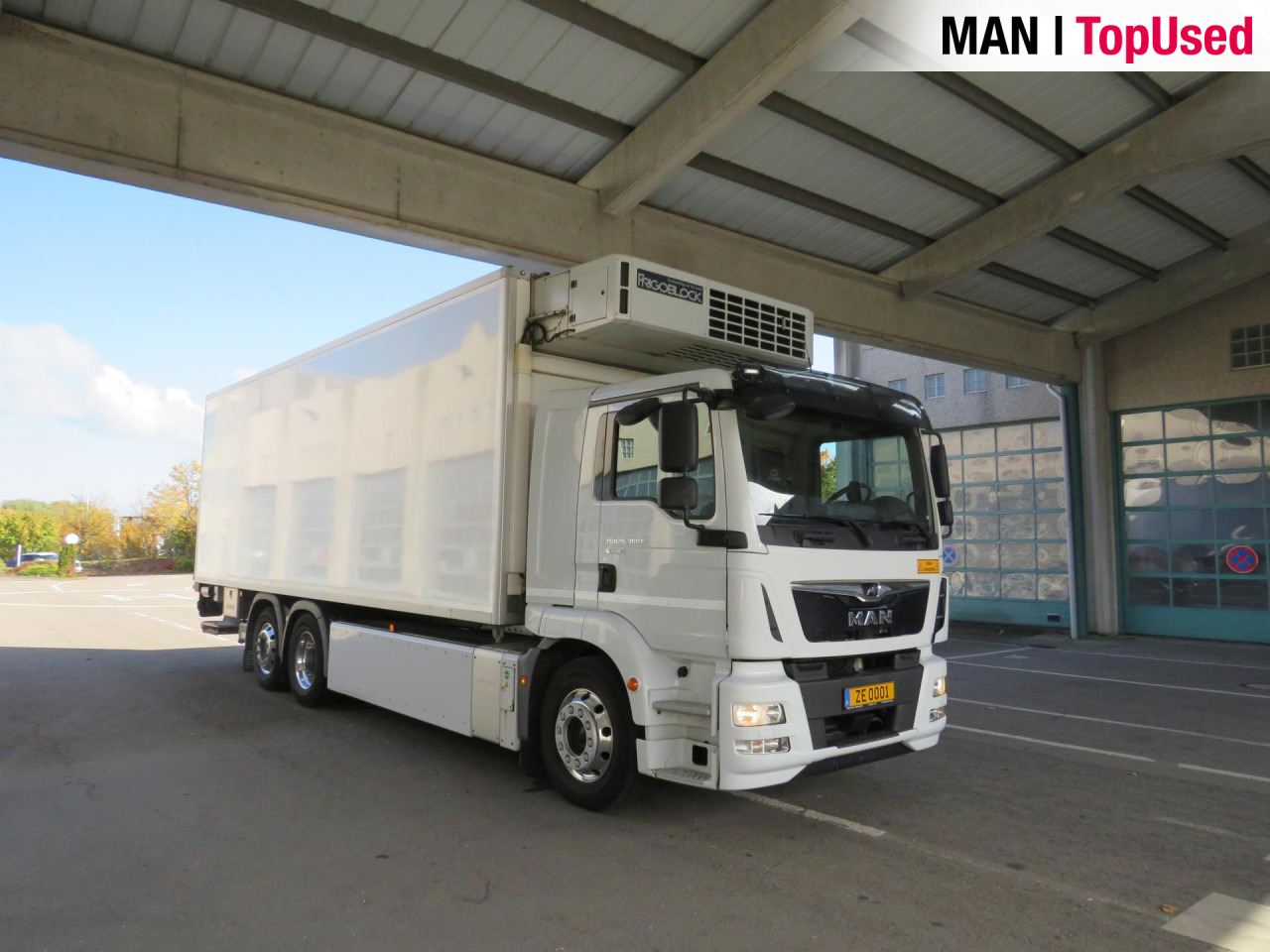 Külmutiga veoauto, Elektriveok MAN eTGM 26.360 E 6X2-4 LL Kühlkoffer Klima Luftfeder: pilt 15