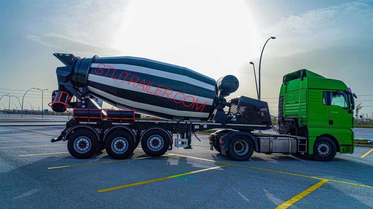STU 14,7M3 MIXER TRAILER - Betooniveo poolhaagis: pilt 3 STU 14,7M3 MIXER TRAILER - Betooniveo poolhaagis: pilt 3