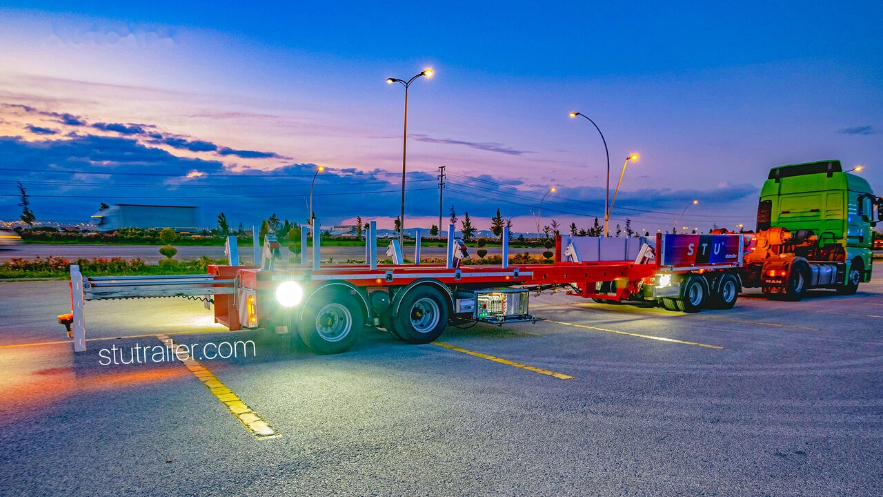 STU 3 Axle Boat Trailer / 4 Axle Yacht Carrier Trailer - Paadihaagis: pilt 3 STU 3 Axle Boat Trailer / 4 Axle Yacht Carrier Trailer - Paadihaagis: pilt 3