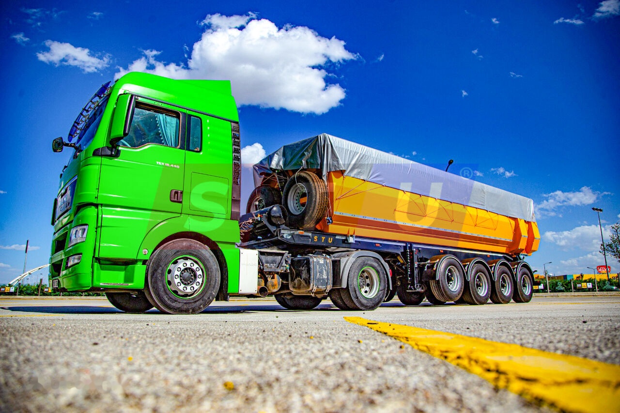 STU 4 AXLE TIPPER TRAILER / 4 ESSİEUX BENNE REMORQUE - Kallur-poolhaagis: pilt 5 STU 4 AXLE TIPPER TRAILER / 4 ESSİEUX BENNE REMORQUE - Kallur-poolhaagis: pilt 5