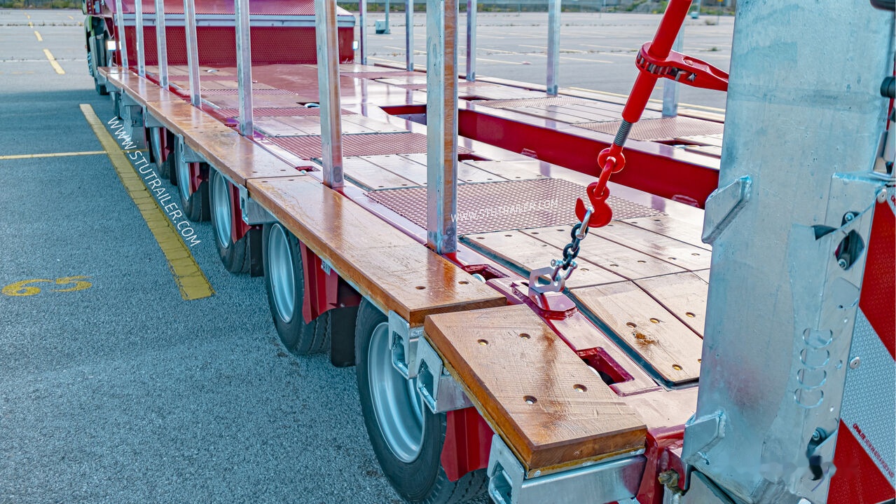 STU 5 Axle Lowbed / Extendable - Madal platvormpoolhaagis: pilt 3 STU 5 Axle Lowbed / Extendable - Madal platvormpoolhaagis: pilt 3