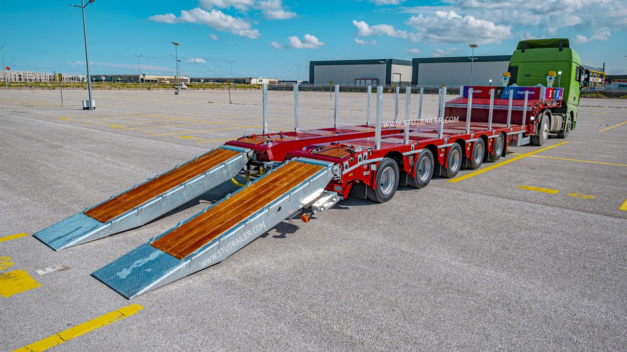 STU 5 Axle Lowbed / Extendable - Madal platvormpoolhaagis: pilt 4 STU 5 Axle Lowbed / Extendable - Madal platvormpoolhaagis: pilt 4