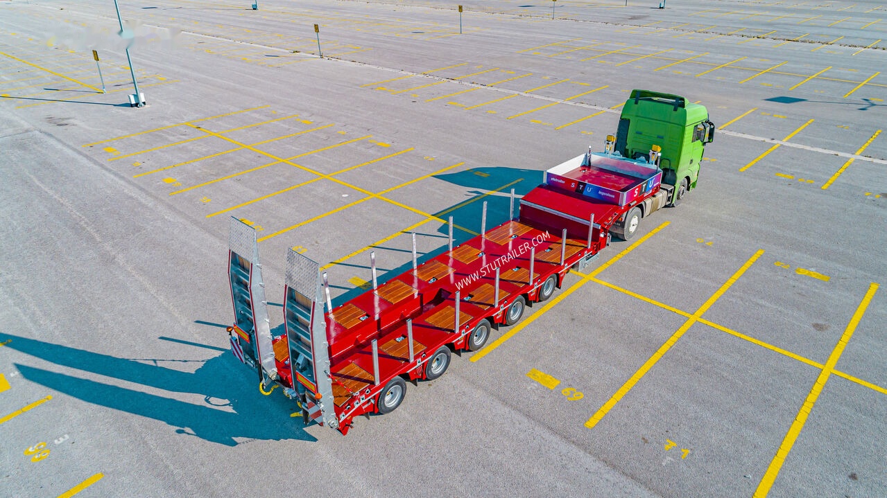 STU 5 Axle Lowbed / Extendable - Madal platvormpoolhaagis: pilt 1 STU 5 Axle Lowbed / Extendable - Madal platvormpoolhaagis: pilt 1