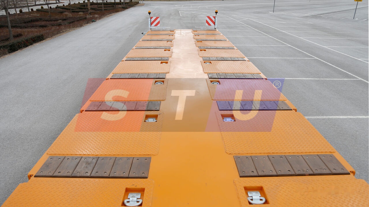 STU 8 AXLE LOWBED- HYDRAULIC STEERING AXLES / 8 ESSİEUX SURBAISSES-E - Madal platvormpoolhaagis: pilt 5 STU 8 AXLE LOWBED- HYDRAULIC STEERING AXLES / 8 ESSİEUX SURBAISSES-E - Madal platvormpoolhaagis: pilt 5