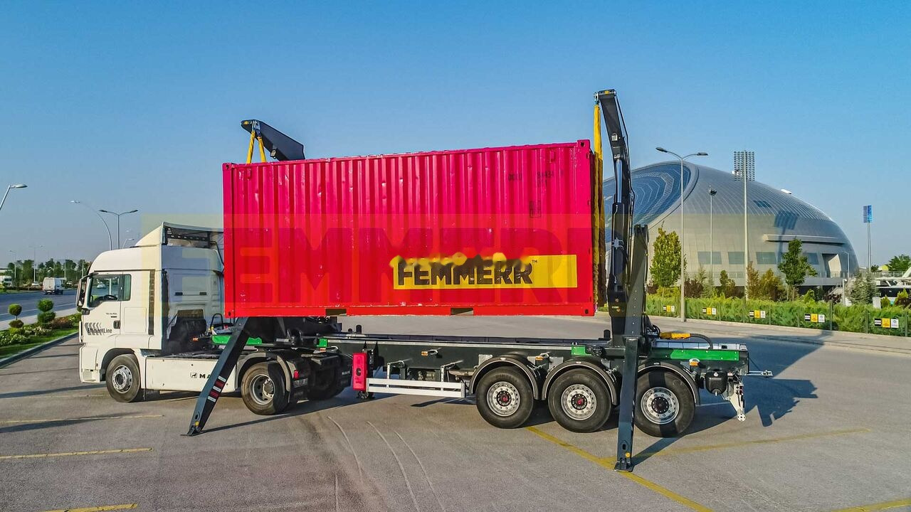 Uus Konteinerveduk/ Tõstukiga poolhaagis transporditavad ained konteinerid STU SIDE LIFTER / ELEVATEUR LATERAL: pilt 9