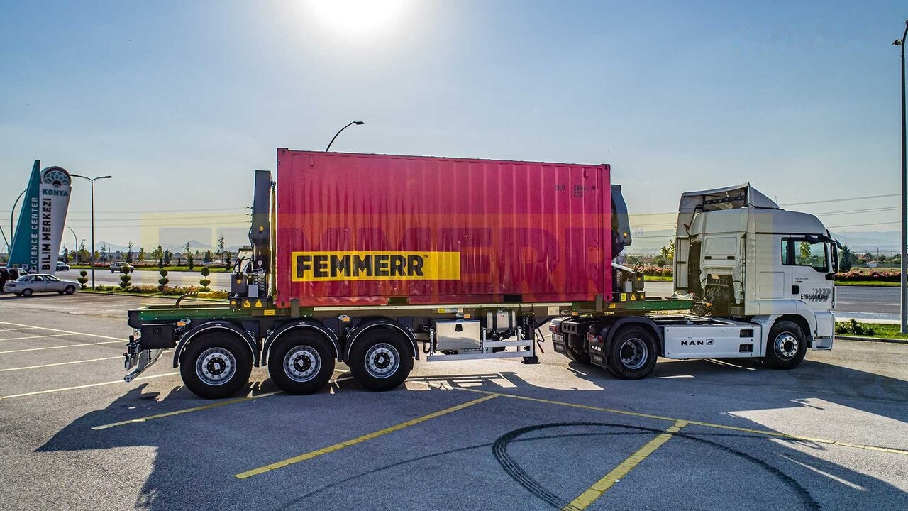Uus Konteinerveduk/ Tõstukiga poolhaagis transporditavad ained konteinerid STU SIDE LIFTER / ELEVATEUR LATERAL: pilt 7