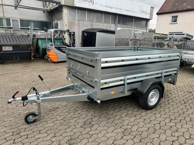 Brenderup 2260WSB1300 Stahl, 1,3 to. kippbar, 2580x1530x400mm - Auto järelhaagis: pilt 1 Brenderup 2260WSB1300 Stahl, 1,3 to. kippbar, 2580x1530x400mm - Auto järelhaagis: pilt 1