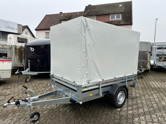 Brenderup 2260WSB1300 Stahl, 1,3 to. kippbar, mit Plane 180 cm, 2580x1530x400mm - Auto järelhaagis: pilt 1 Brenderup 2260WSB1300 Stahl, 1,3 to. kippbar, mit Plane 180 cm, 2580x1530x400mm - Auto järelhaagis: pilt 1