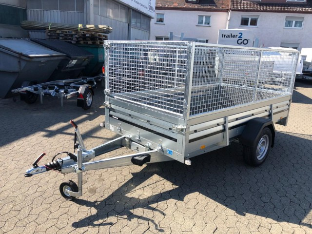 Brenderup 2300S Stahl Laubgitter, 1,3 to. kippbar KV, 3010x1530x400mm - Auto järelhaagis: pilt 2 Brenderup 2300S Stahl Laubgitter, 1,3 to. kippbar KV, 3010x1530x400mm - Auto järelhaagis: pilt 2