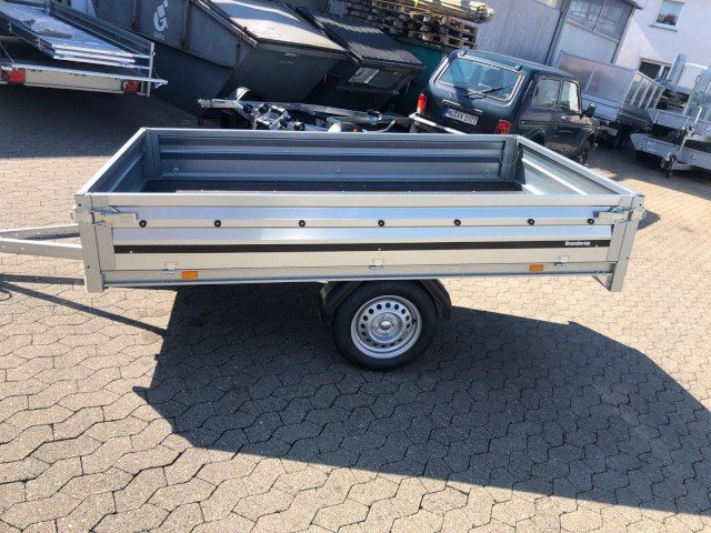 Brenderup 3251S UB 750 kg, Hochlader, 2500x1420x350mm, 100 km/h - Auto järelhaagis: pilt 4 Brenderup 3251S UB 750 kg, Hochlader, 2500x1420x350mm, 100 km/h - Auto järelhaagis: pilt 4