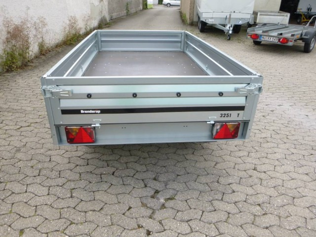 Brenderup 3251ST UB750, Stahl Hochlader, 2500x1420x350mm, 100 km/h - Auto järelhaagis: pilt 3 Brenderup 3251ST UB750, Stahl Hochlader, 2500x1420x350mm, 100 km/h - Auto järelhaagis: pilt 3