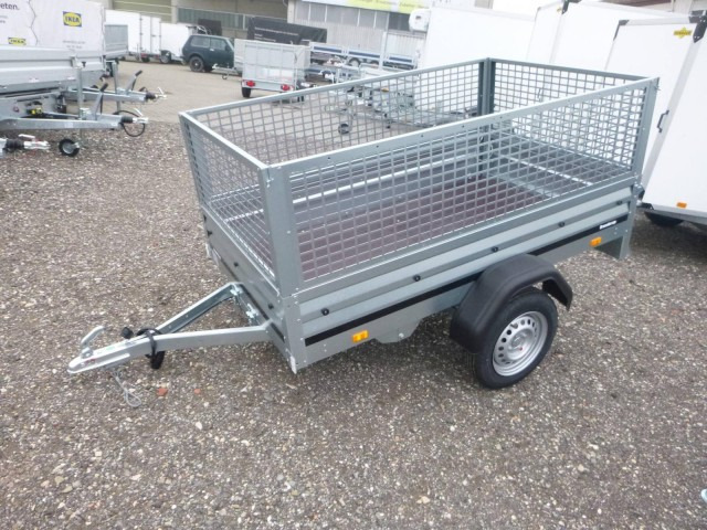 Brenderup Kippi 200, 1205SUB 2030 x 1160 x 350 mm, mit Laubgitter 50 cm - Auto järelhaagis: pilt 2 Brenderup Kippi 200, 1205SUB 2030 x 1160 x 350 mm, mit Laubgitter 50 cm - Auto järelhaagis: pilt 2