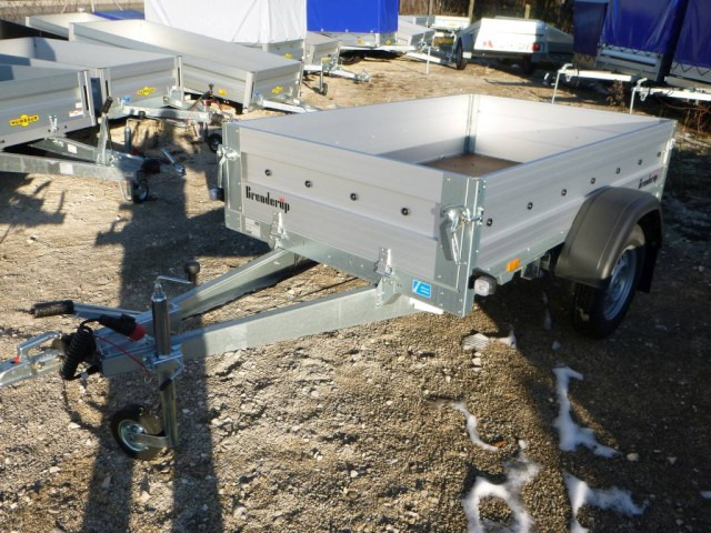 Brenderup Tieflader 2205AB1000 Alu, 1,0 to. 2030x1280x400mm - Auto järelhaagis: pilt 1 Brenderup Tieflader 2205AB1000 Alu, 1,0 to. 2030x1280x400mm - Auto järelhaagis: pilt 1