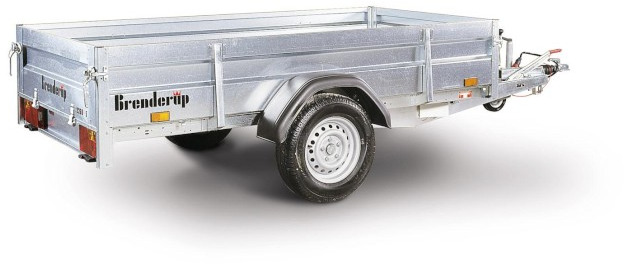 Brenderup Tieflader 2300S Stahl, 1,3 to. 3010x1530x400mm - Auto järelhaagis: pilt 1 Brenderup Tieflader 2300S Stahl, 1,3 to. 3010x1530x400mm - Auto järelhaagis: pilt 1