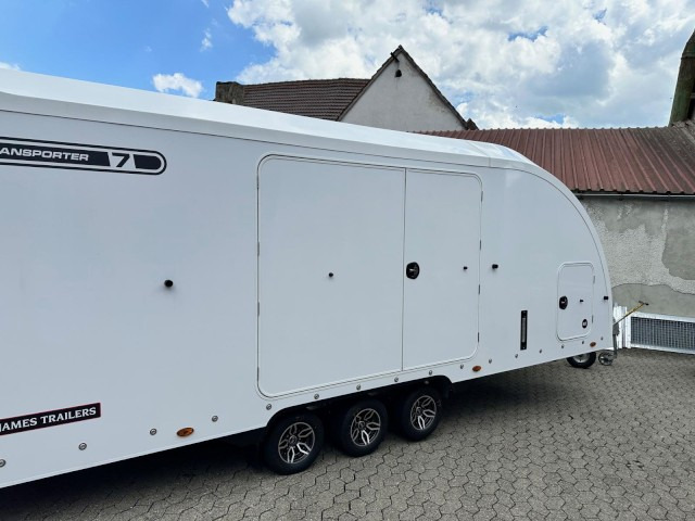 Brian James Race Transporter 7, RT7 397-6023-35-3-10-W, 6000 x 2300 mm, 3,5 to. - Treiler järelhaagis: pilt 3 Brian James Race Transporter 7, RT7 397-6023-35-3-10-W, 6000 x 2300 mm, 3,5 to. - Treiler järelhaagis: pilt 3