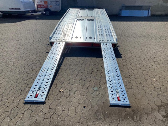 Uus Treiler järelhaagis Brian James T Transporter, 231-5021-35-2-12, 5000 x 2150 mm, 3,5 to. kippbar mit Auffahrrampen: pilt 8