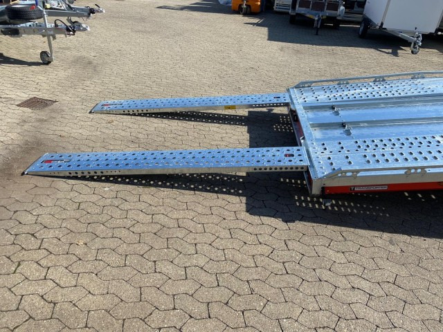 Uus Treiler järelhaagis Brian James T Transporter, 231-5021-35-2-12, 5000 x 2150 mm, 3,5 to. kippbar mit Auffahrrampen: pilt 7