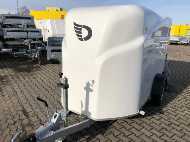 Cheval Liberte Debon Cargo 2 Poly + Türe weiß 1300 kg, 100 km/h, 300x155x168cm - Furgoonjärelhaagis: pilt 2 Cheval Liberte Debon Cargo 2 Poly + Türe weiß 1300 kg, 100 km/h, 300x155x168cm - Furgoonjärelhaagis: pilt 2