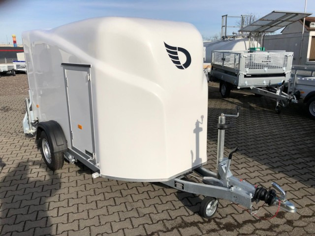 Cheval Liberte Debon Cargo 2 Poly + Türe weiß 1300 kg, 100 km/h, 300x155x168cm - Furgoonjärelhaagis: pilt 1 Cheval Liberte Debon Cargo 2 Poly + Türe weiß 1300 kg, 100 km/h, 300x155x168cm - Furgoonjärelhaagis: pilt 1